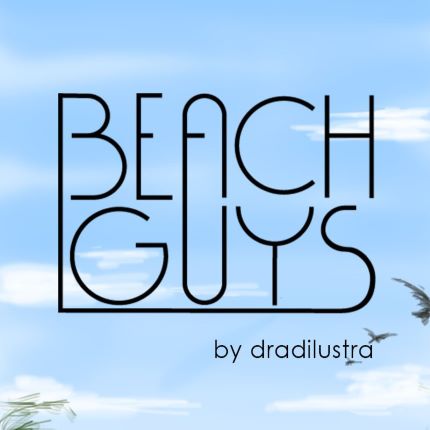 Logotipo de serie webcómic Beach Guys